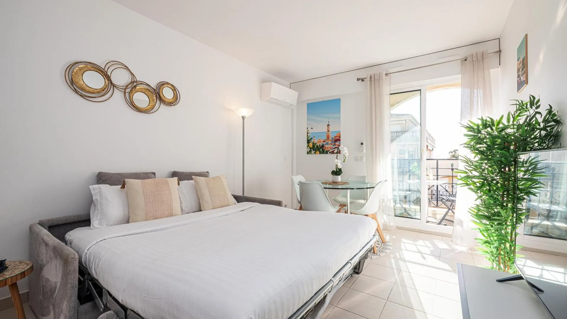St.Roch : Vue Mer, Parking, Clim Menton 0*,